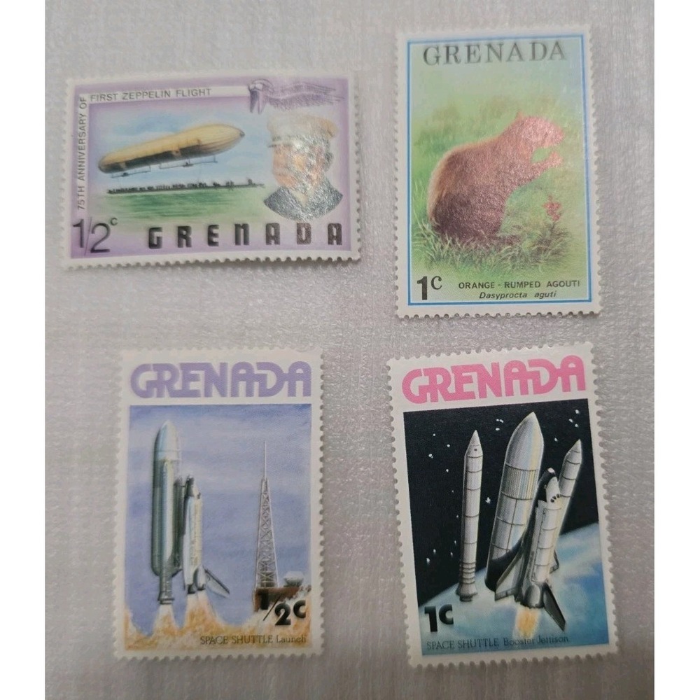 1978 Collection Of 4 Grenada Postage Stamps
